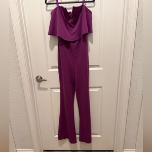 Elegant Purple Women's Jumpsuit